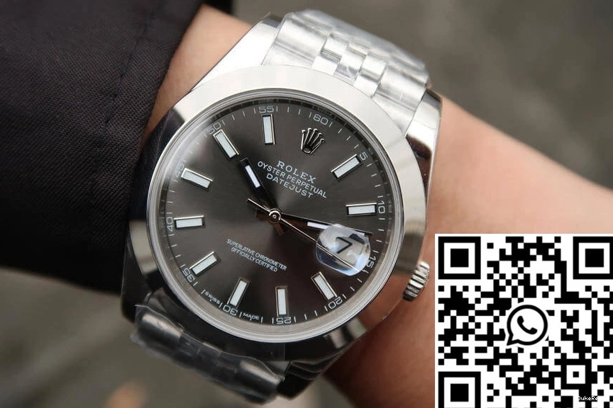 Grey M126300-0008 Rolex Factory Datejust EW Dial 1004